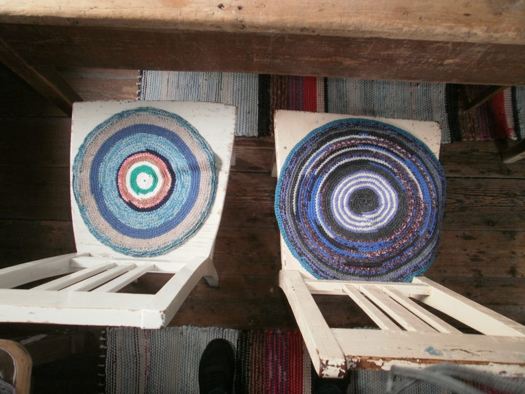 Virkatut istuinaluset