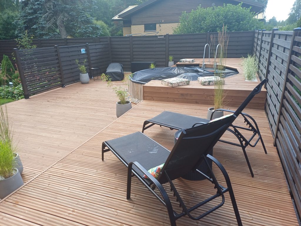 Terassin oleskelualue