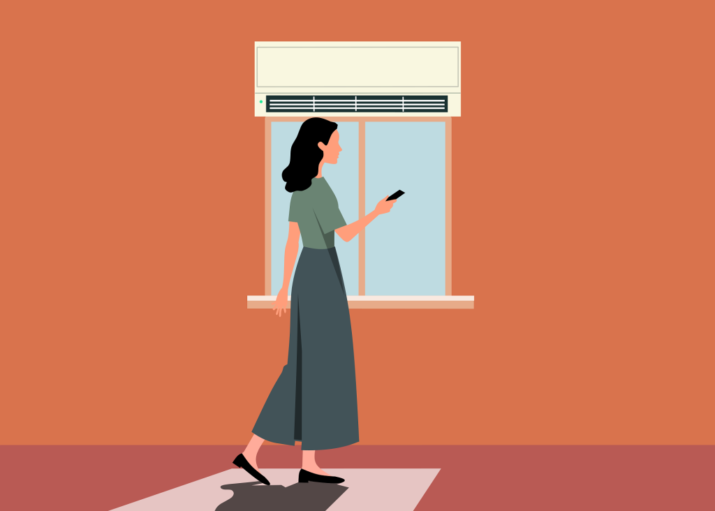 Piirroskuva ilmanvaihdosta